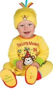First Birthday Prince One-Piece Printed Jumper Hat & Booties Infant 6-12 months
