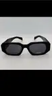 Prada PR17WS 1AB5S0 Rectangle Unisex Sunglasses- 100% Authentic