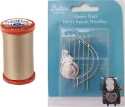 Coats & Clark Extra Strong Upholstery Thread, 150 Yds, S964, Bundle with Assort