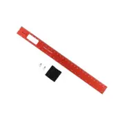 For Precision Woodworking Ruler with Easy to Read Inch and Metric Scale