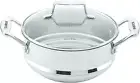 Scanpan Impact Multi Steamer Insert with Lid 16/18/20 Cm Silver