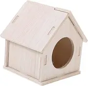 BCOATH Hamster Hideout Cozy Decorative House for Small Animals Squirrel Sleeping Space Fun and Stimulating Environment for Hamsters Chinchillas and Hedgehogs