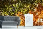 3D Tree Leaves Wallpaper Wall Mural Removable Self-adhesive 153
