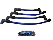 93-95 Mazda RX-7 FD 13B Turbo 10mm High Performance Spark Plugs Wire Set - Blue