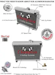 3 Row Eagle Champion Radiator for 1972 1973 1974 1975 Jensen Healey #CC7454 (for: Jensen)