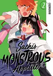 Sachi's Monstrous Appetite 2 by Chomoran (English) Paperback Book