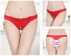 Plus 8-16 Crotchless Pearl Lace Thongs Briefs Panties G-strings Lingerie Sexy AU