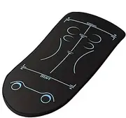 Ab Wheel Mat, Exercise Equipment Mat, 59x24 Inch Gym Equipment Training Pad for AB Roller Roller, Folding Yoga Fitness Cushion