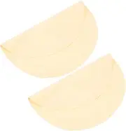 Pottery Chamois Cloth Pottery Tools 2pcs Round Clay Throwing Cloth Reusable Pottery Wheel Bats Cloth for Making Pottery Ceramics Pottery Machine Accessories Pottery Shammy