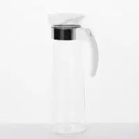 在飛比找momo購物網優惠-【NITORI 宜得利家居】冰箱用耐熱玻璃水壺 SLIM 1