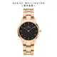 Daniel Wellington 手錶 Iconic Link 28mm/32mm精鋼錶 特調玫瑰金(DW00100212 DW00100214)/ 32mm