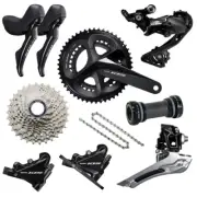 FAST SHIP SHIMANO 105 R7000 R7020 2x11SPD Hydraulic Shift 50/34T Crankset 11-34T