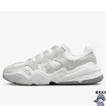 【RENNES 】NIKE 男鞋 休閒鞋 老爹鞋 復古 TECH HERA 白灰 FJ9532-100