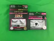 False Eyelashes Ardell Magnetic MEGAHOLD Invisiband Liner & Lash Kit 054 & 110