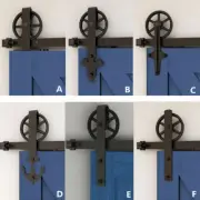 Big Wheel Roller for Sliding Barn Door Hardware Kit (NO Track)