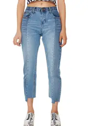 [EVIDNT] Two Tone Jeans