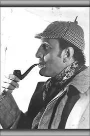 Poster, Many Sizes; Basil Rathbone As Sherlock Holmes, In Profile