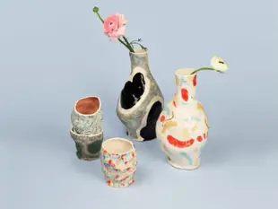 丹麥品牌 HAY Niro vase 手工花器