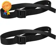 Rowing Machine Foot Straps, 2-Pack Compatible with Concept 2 & Sunny Health