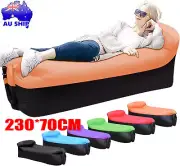 2025 Inflatable Air Bag Sofa Lounge Sleeping bag Camping Bed Outdoor Beach Couch