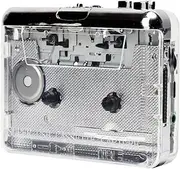 Daseeme TON010 Portable Cassette to MP3 Player Mini USB Tape Player MP3 Converter with 3.5mm AUX Input Software CD Cassette Capture Audio Music Player Compatible with PC Laptop
