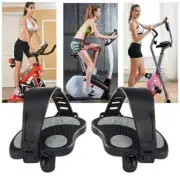 Exercise Bike Pedals with Straps for Exercise Bike/Dynamometer/Spinning Bike, In
