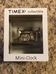 Timex Mini Sewing Machine Collectable Clock