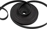 Transmission Belt Transmission Belts Rubber Width 5mm for Fiber for YAG for Pully CO2 Engraving Cutting Machine Open-Ended MXL Timing Belt V-Belt (Size : 10mm)