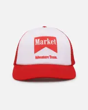 [Market] Market Adventure Team Trucker Snapback Red - Size ONE ONE Red