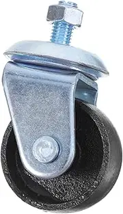 SEWACC Rotating Caster Wheel for Trolley Floor Jack Heavy Duty Replacement Part for Horizontal Jacks Durable Construction Compatible with Car and Trailer Easy Installation