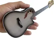 Melissa Etheridge 12 String Ovation Acoustic Miniature Guitar Replica