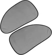 YOSADIER 1Pair Car Sunshade Window Curtain Automotive Window Shades for Side Windows UV Protection Heat Insulation Mesh for Summer Comfort for Cars Suvs Family Use