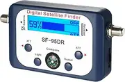 LCD Screen Digital Satellite Finder, TV Antenna Signal Strength Meter Signal Finding Meter Satellite Signal Finder