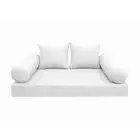 *COVER ONLY*-Style 4 Daybed Mattress Bolster Pillow Knife Edge Queen-AD106