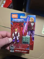 NEW! Masters of the Universe Prince Adam Mega Construx Pro Builders, MOTO