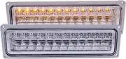 Anzo USA 511048 Chevrolet Full Amber LED Parking Light Assembly - (Sold in Pairs)