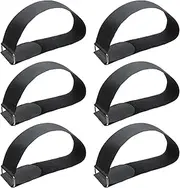 Patty Both 6 Pcs Ellipse Leg Exerciser Machine Pedal Straps for Under Desk Elliptical Peddler Foot & Leg Pedal Exercixer for Fitness Home Sports Office Accessories