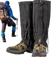 [Generic] Hunting Leg Gaiters | Adjustable Boots Leg Gaiters Boots for Snowshoeing - Lightweight Hunting Shoes Gaiters for Hunting, Hiking, Mountaineering