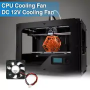 Computer Case Fan Noise Printer Fan for Heat Dissipation Computer Cpu Cooler Fan