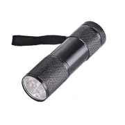 Handheld Black Light Torch 9 LED 395 for Light Torch Detector Tools