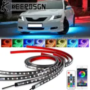 Car RGB LED Strip Bar Underglow Body Kit Neon Lights APP Remote for Toyota Camry