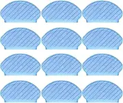 neutop Replacement Microfiber Mopping Pads Compatible with Ecovacs Deebot OZMO T5, N7, 920, 950 Robot Vacuums, 12-Pack.