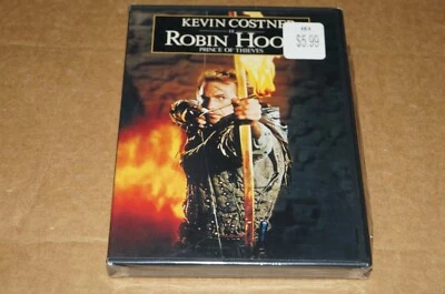 ROBIN HOOD PRINCE OF THIEVES DVD FACTORY SEALED