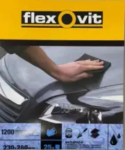 Flexovit by Norton Wet and dry sandpaper pack of 25 1200 grit