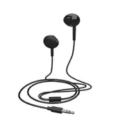 Liquid Ears Everyday Earphones In-Ear Earbuds/Headphones w/ 3.5mm Jack Black