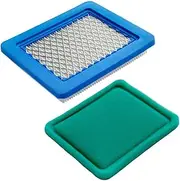 [HOODELL] 491588s Air Filter with Pre Filter, Compatible for Briggs and Stratton 491588, Toro 20332, Craftsman 3364, Premium Lawn Mower Air Cleaner