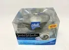 NOS Glade Scented Oil Candle Glass Holder With Candles Clean Linen