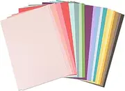 Sizzix, 80 Pack, Surfacez-Cardstock, 8 1/4" x 11 3/4", 20 Assorted Colors, 80 Sheets, 663007, 29.7 x 20 x 2.29cm, Bold