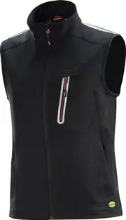 Diadora Utility Tech Carbon, workwear vest unisex , color: Black , size: XXL