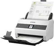 Epson Workforce DS-870 Document Scanner, White, B11B250501